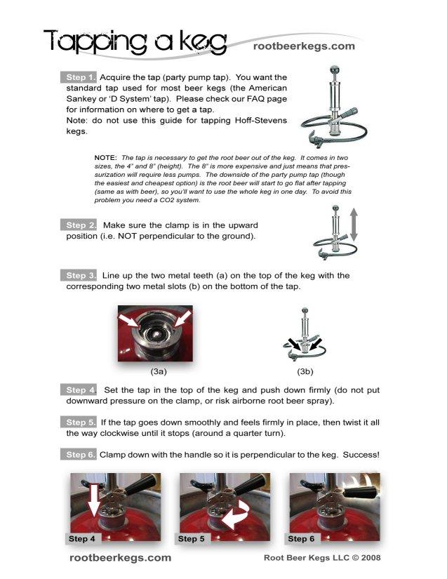 Tap the keg!
